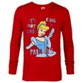 thumbnail image 1 of Disney Princess Cinderella Not Easy Being a Princess T-Shirt - Long Sleeve T-Shirt for Men - Customized-New Red, 1 of 5