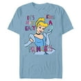thumbnail image 1 of Disney Princess Cinderella Not Easy Being a Princess T-Shirt- Short Sleeve Blended T-Shirt for Adults - Customized-Ocean Blue, 1 of 5