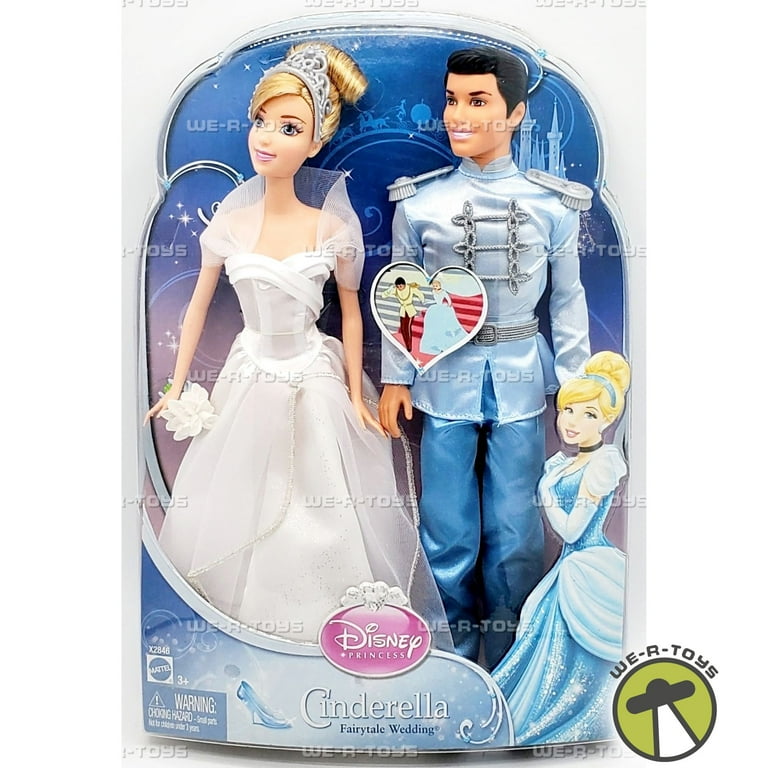 Disney Princess Cinderella Fairytale Wedding Doll Giftset 2011