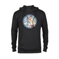 thumbnail image 1 of Disney Princess Cinderella & Prince Charming Valentine’s Day - Pullover Hoodie for Adults - Customized-Black, 1 of 5