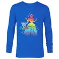 thumbnail image 1 of Disney Princess Cinderella Rainbow Turn Up Your Magic- Long Sleeve T-Shirt for Men - Customized-Navy, 1 of 5