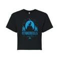 thumbnail image 1 of Disney Princess - Cinderella Silhouette - Junior's Cropped T-Shirt, 1 of 4