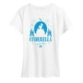thumbnail image 1 of Disney Princess - Cinderella Silhouette - Women's Short Sleeve Graphic T-Shirt, 1 of 5