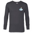 thumbnail image 1 of Disney Princess Cinderella Small Print - Long Sleeve T-Shirt for Men - Customized-Charcoal Heather, 1 of 5
