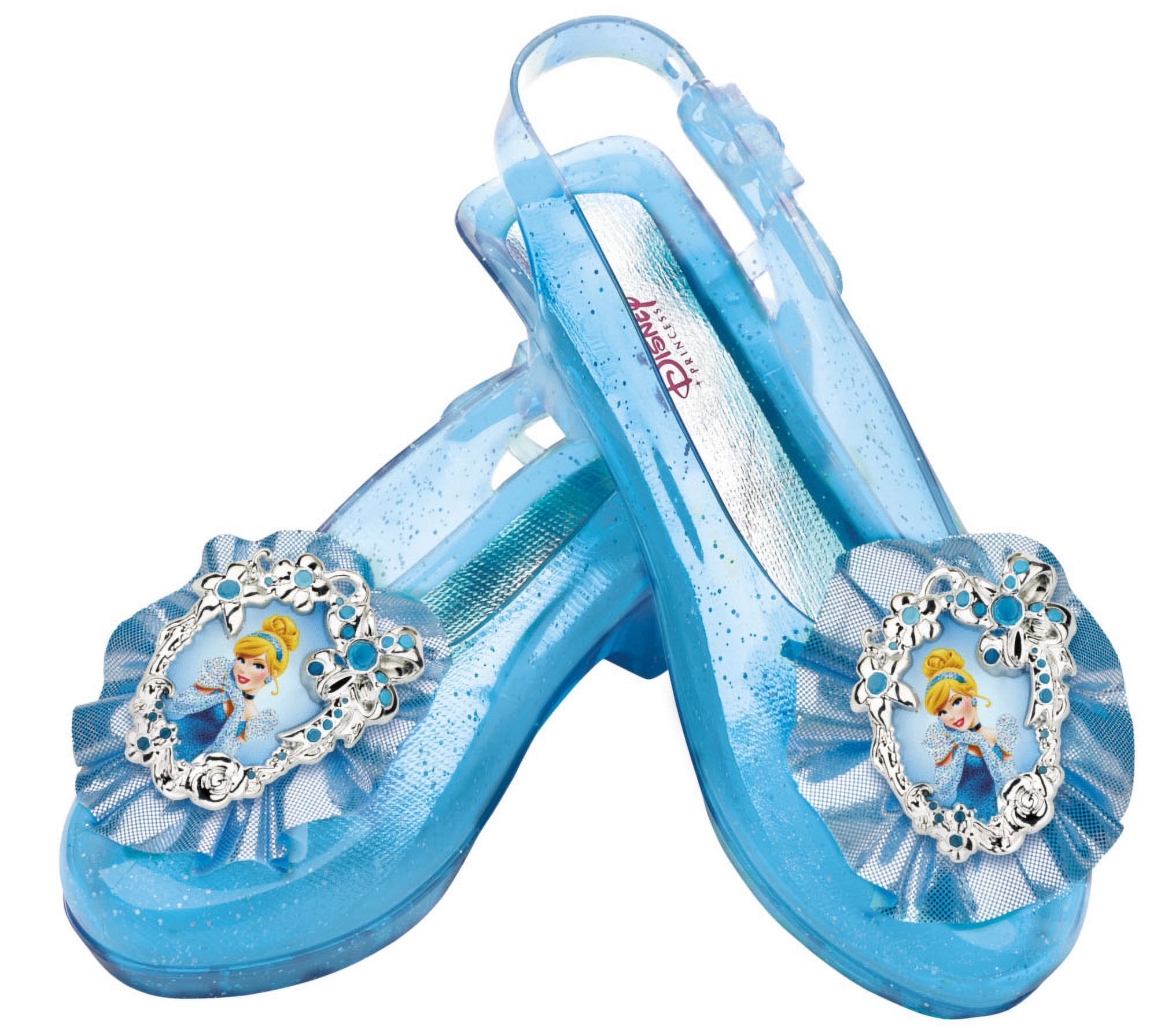 Disney Princess Cinderella Toddler s Dress Up Sparkle Glitter Shoe Disney Princess Cinderella Toddler s Dress Up Sparkle Glitter Shoe