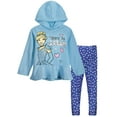 thumbnail image 1 of Disney Princess Cinderella Toddler Girls Pullover Hoodie and Leggings Outfit Set Infant to Little Kid, 1 of 5