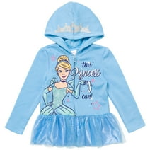 Disney Princess Cinderella Toddler Girls Zip Up Hoodie Infant to Big Kid