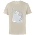 thumbnail image 1 of Disney Princess Cinderella Vintage Once Upon a Time T-Shirt - Short Sleeve Cotton T-Shirt for Adults - Customized-Natural, 1 of 5