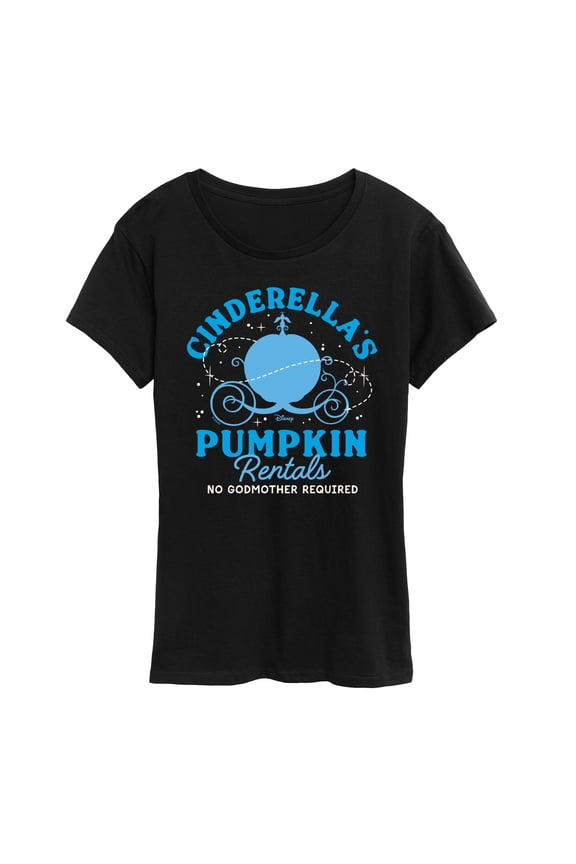 - Cinderella's Pumpkin Rentals - Women's Short Sleeve Graphic T-Shirt