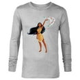 thumbnail image 1 of Disney Princess Classic Pocahontas - Long Sleeve T-Shirt for Men - Customized-Athletic Heather, 1 of 5
