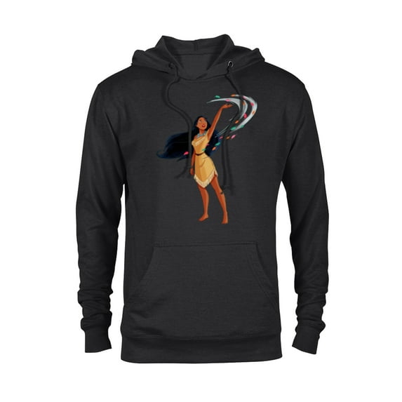 Disney Princess Classic Pocahontas - Pullover Hoodie for Adults - Customized-Black
