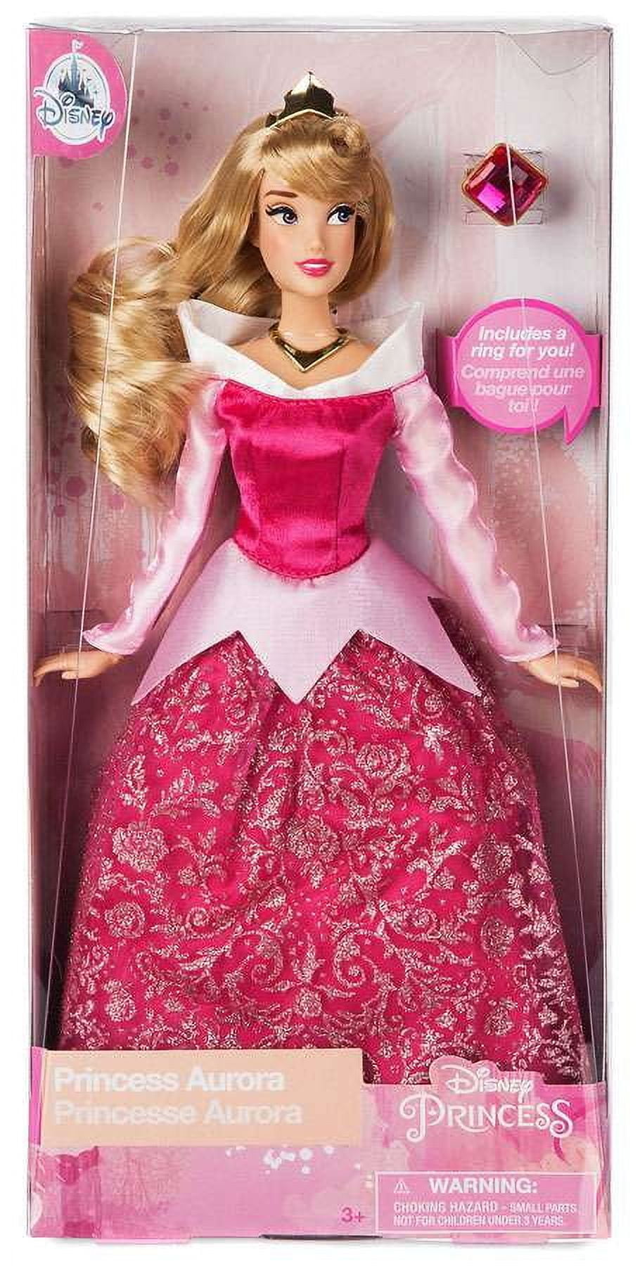Dress Aurora Barbie Disney Disney Princess Aurora Deluxe Doll With