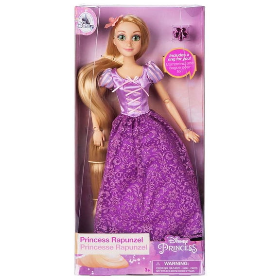 Disney Princess Rapunzel Classic Doll with Ring New with Box