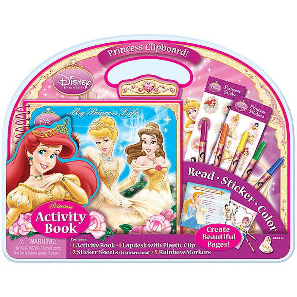 Disney Princess Clipboard Activity Set