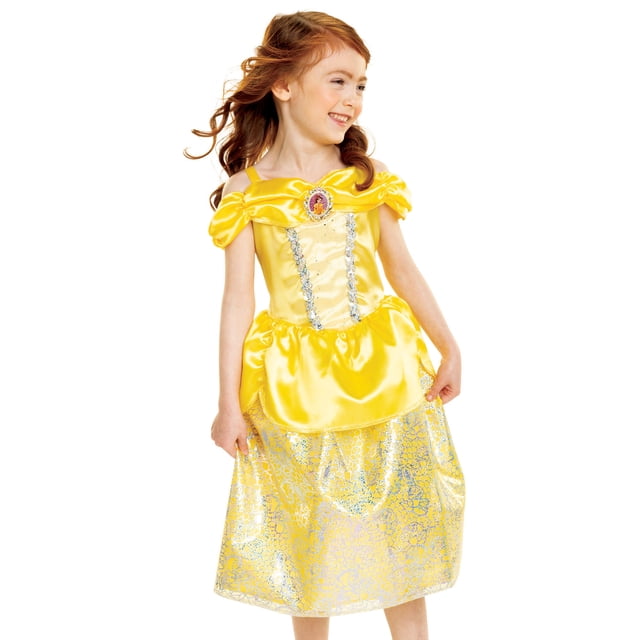 Disney Princess Belle Costume Dress for Girls Fits Child Size 4x to 6X