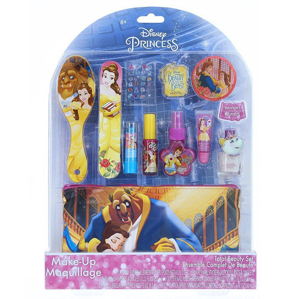 Disney PRINCESS Nail and Body Art Set 77ct, EARRING STICKERS & Glow in the  Dark