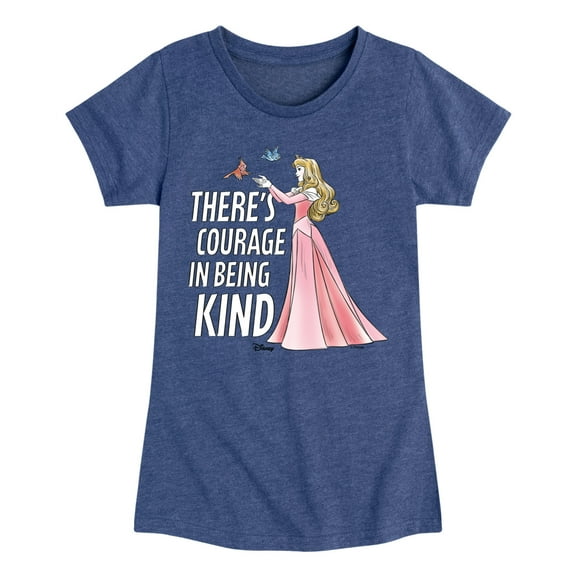 Disney Princess - Courage In Being Kind - Toddler & Youth Girls Short Sleeve Graphic T-Shirt