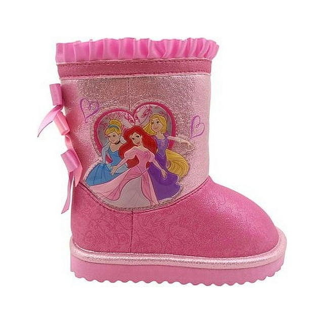 Disney Princess Cozy Faux Shearling Winter Boot (Toddler Girls)