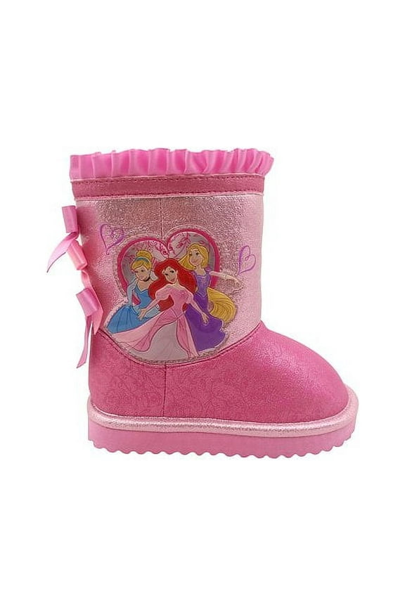 Cozy Faux Shearling Winter Boot (Toddler Girls)