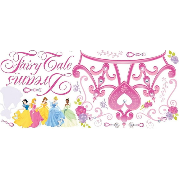 Disney Princess Crown Giant Wall Decals
