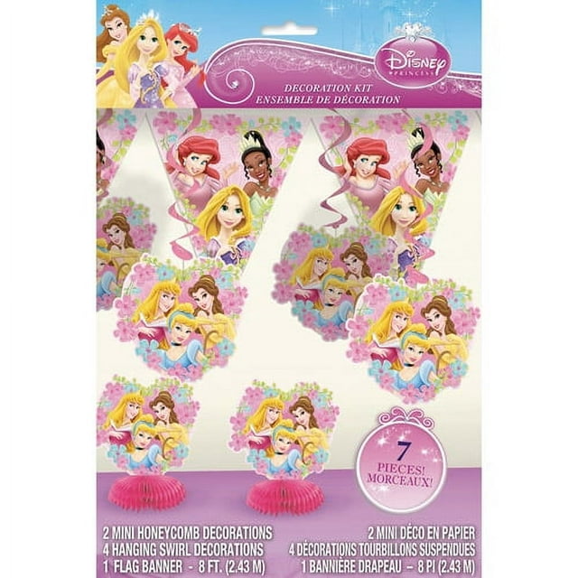 Disney Princess Decoration Kit (7pc)