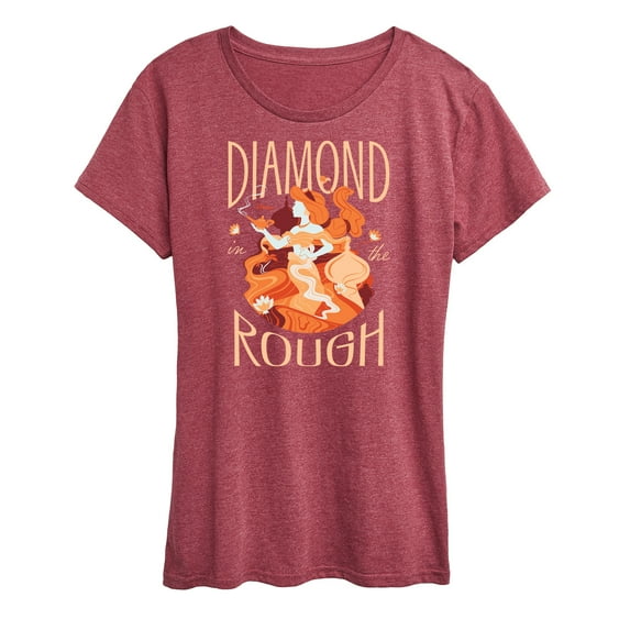 Disney Princess - Diamond In The Rough - Women's Short Sleeve Graphic T-Shirt