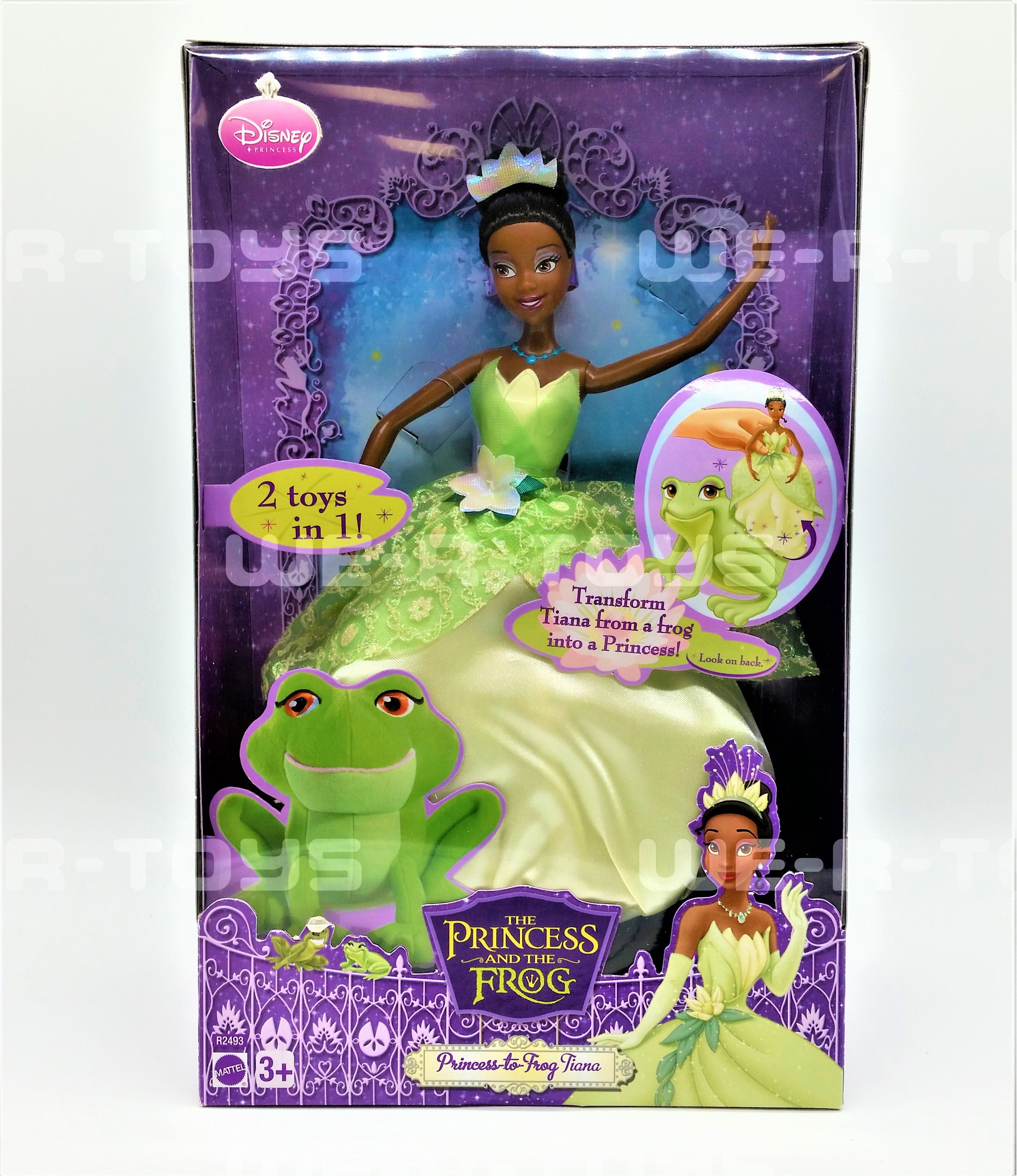 Tiana DISNEY STORE Princess and the Frog Little Girl Plush Doll (VI