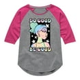thumbnail image 1 of Disney Princess - Do Good Be Good - Toddler & Youth Girls Raglan Graphic T-Shirt, 1 of 5