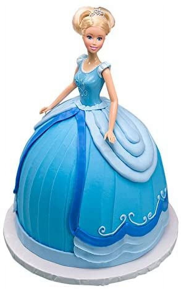cinderella doll cake topper