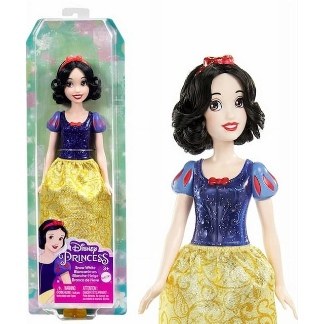 Disney Princess Dolls, New for 2023, Snow White Posable Fashion Doll with Sparkling Clothing and Accessories, Disney Movie Toys