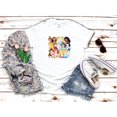 Disney Princess Drawing Collage White Women's 3/4 Short Sleeve TShirt