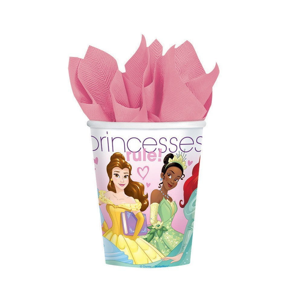 Disney Princess Dream Big - Paper Cups [8ct] Birthday Party Supplies ...