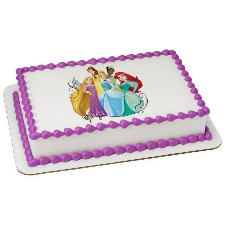 Disney Princesses Acrylic Cake Topper