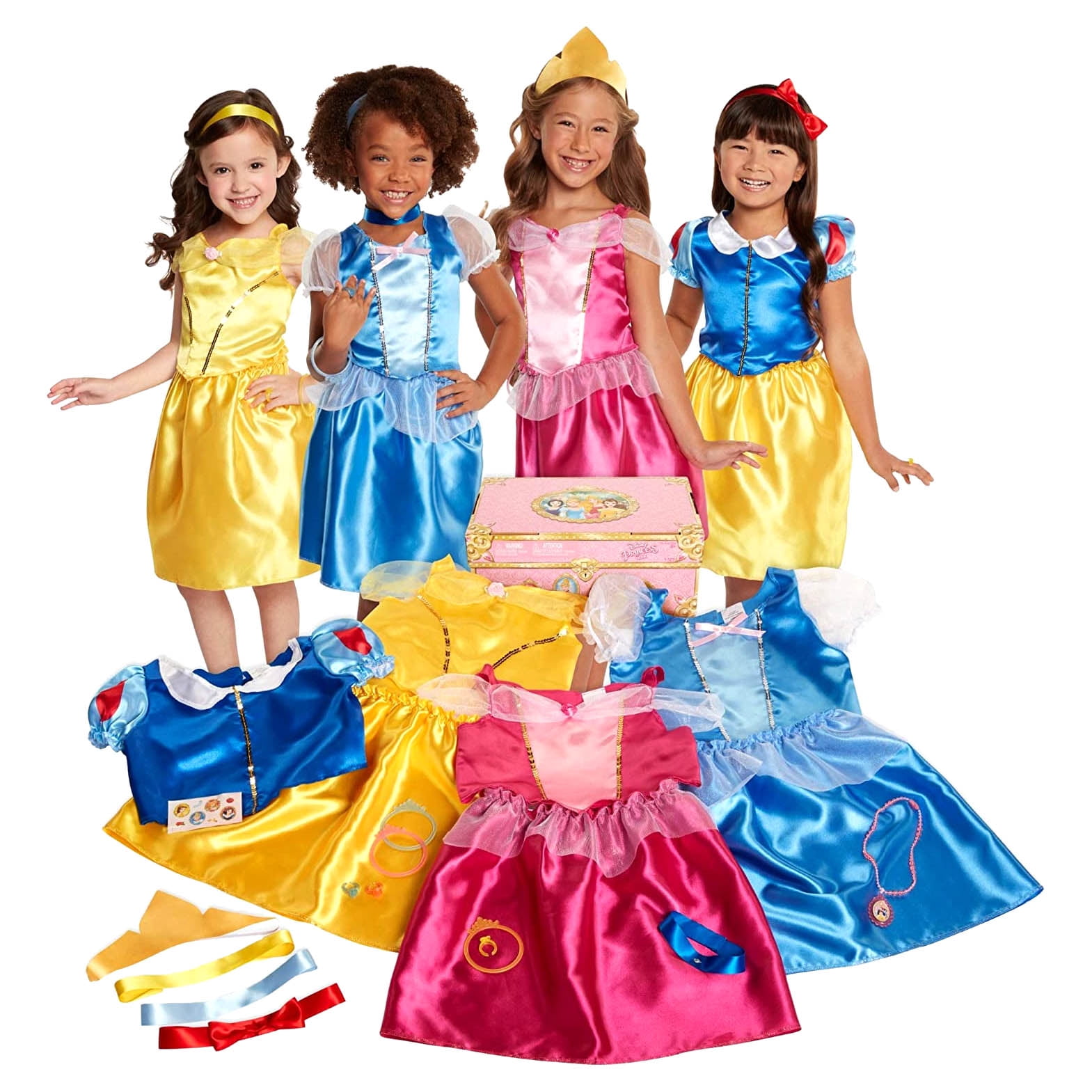 Disney Princess Dress up Trunk Deluxe 21 Piece