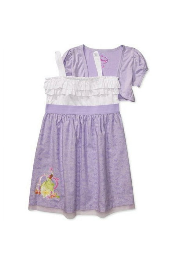 Princess Dress With Shrug Girl Size 6/6X