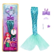 Disney Princess Enchanted Stories Ariel Doll Clothing, Mermaid Fashion & Accessories [Walmart Exclusive]
