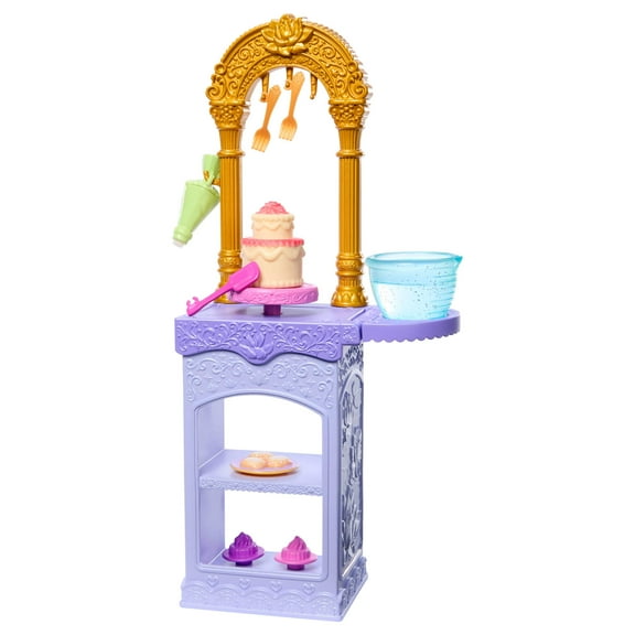 Disney Princess Enchanted Stories Tiana Pastry Shop Doll Accessory Set with Cake [Walmart Exclusive]