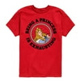 thumbnail image 1 of Disney - Princess Exhausting - Youth Boys Short Sleeve Graphic T-Shirt, 1 of 3