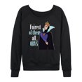 thumbnail image 1 of Disney Princess - Fairest of Them all Obvs - Women's Lightweight French Terry Long Sleeve Shirt, 1 of 5