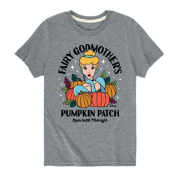 Disney Princess - Fairly Godmothers Pumpkins Patch - Toddler And Youth Short Sleeve Graphic T-Shirt
