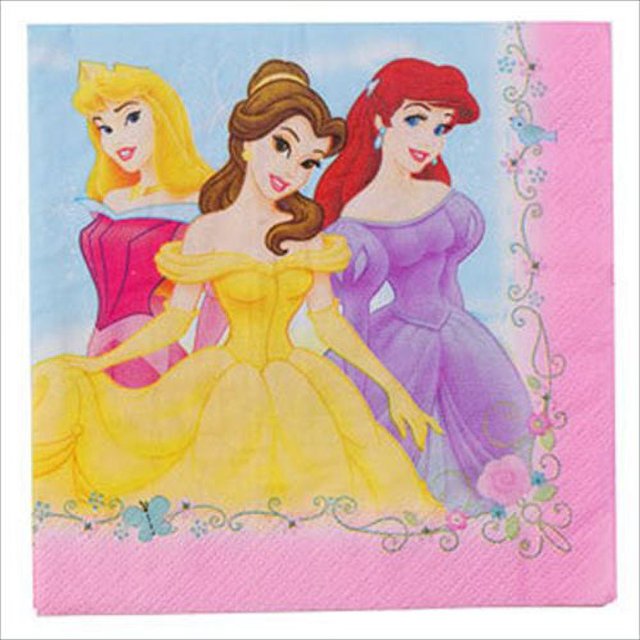 Disney Princess 'FairyTale Friends' Lunch Napkins (16ct)