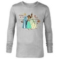 thumbnail image 1 of Disney Princess Falling for Apple Picking - Long Sleeve T-Shirt for Men - Customized-Athletic Heather, 1 of 5