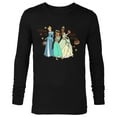 thumbnail image 1 of Disney Princess Falling for Apple Picking - Long Sleeve T-Shirt for Men - Customized-Black, 1 of 5