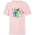 thumbnail image 1 of Disney Princess Falling for Apple Picking - Short Sleeve T-Shirt for Kids - Customized-Soft Pink, 1 of 5