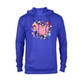 thumbnail image 1 of Disney Princess Family Heart Sis of the Birthday Girl - Pullover Hoodie for Adults - Customized-Royal, 1 of 5