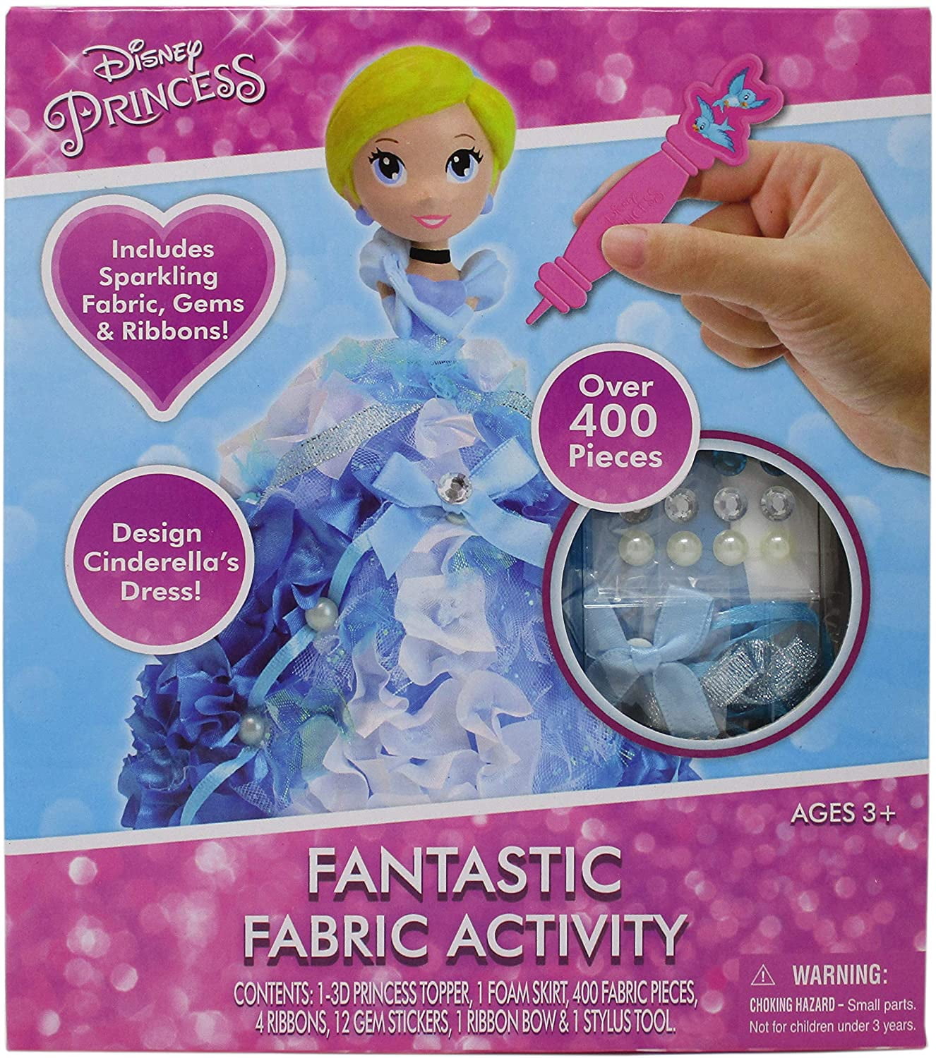 Disney Princess Fantastic Fabric Activity - Cinderella