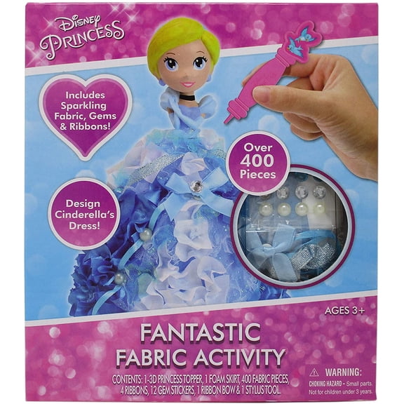 Disney Princess Cinderella with Fantastic Fabric Activity