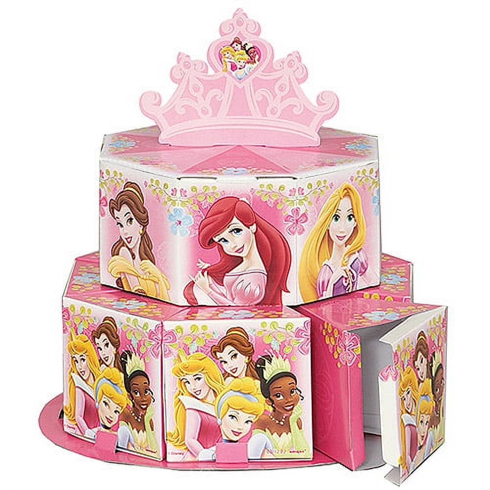 Disney Princess Favor Box Centerpiece Decoration for 8