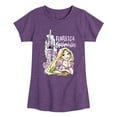 thumbnail image 1 of Disney Princess - Fearless & Optimistic - Toddler & Youth Girls Short Sleeve Graphic T-Shirt, 1 of 5