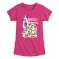 thumbnail image 1 of Disney Princess - Fearless & Optimistic - Toddler & Youth Girls Short Sleeve Graphic T-Shirt, 1 of 5